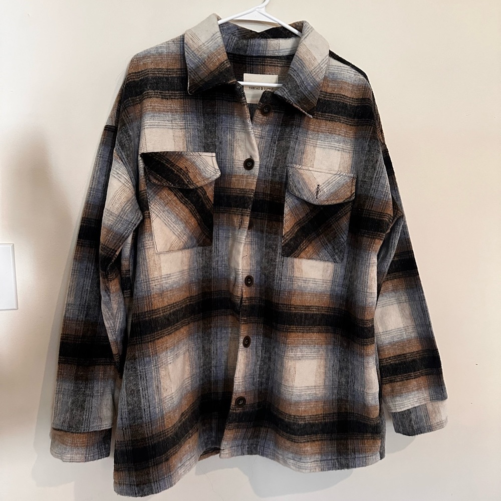 Thread & Supply Plaid Jacket